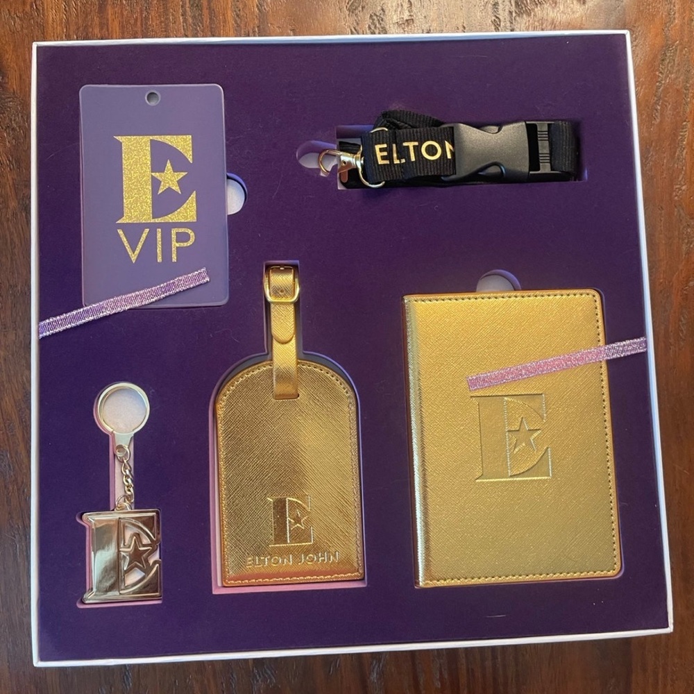 Elton John Yellow Brick Road memorabilia
